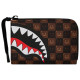 Sprayground Πορτοφόλι Sharks In Paris WTF Bubble Brown Check Wallet